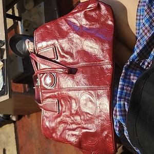 Coach purse (red)